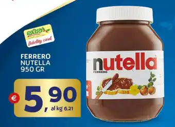 Extra Supermercati Ferrero nutella offerta