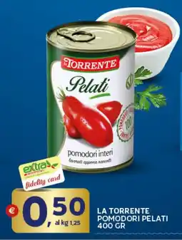 Extra Supermercati La torrente pomodori pelati offerta