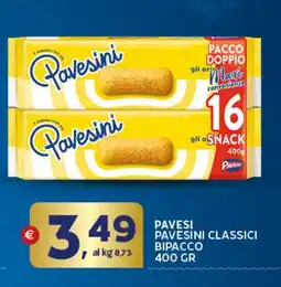 Extra Supermercati Pavesi pavesini classici bipacco offerta