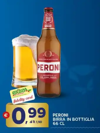 Extra Supermercati Peroni birra in bottiglia offerta