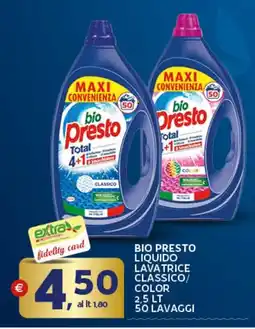 Extra Supermercati Bio presto liquido lavatrice classico/ color offerta