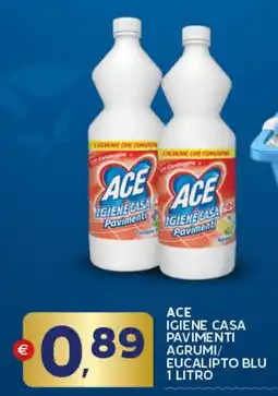 Extra Supermercati Ace igiene casa pavimenti agrumi/ eucalipto blu offerta