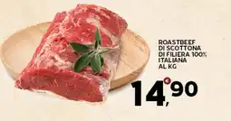 Extra Supermercati Roastbeef di scottona di filiera 100% italiana offerta