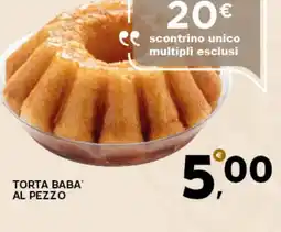 Extra Supermercati Torta baba' offerta