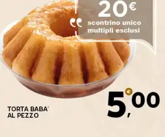 Extra Supermercati Torta baba' offerta