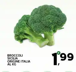 Extra Supermercati Broccoli sicilia origine italia offerta