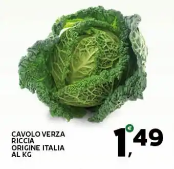 Extra Supermercati Cavolo verza riccia origine italia offerta