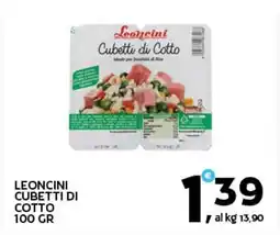 Extra Supermercati Leoncini cubetti di cotto offerta