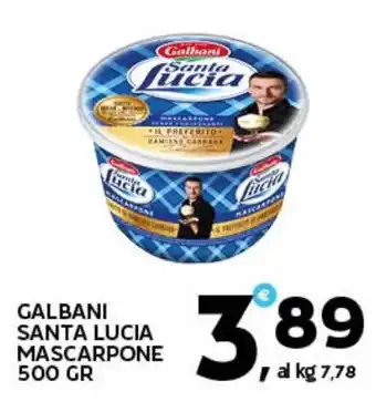 Extra Supermercati Galbani santa lucia mascarpone offerta