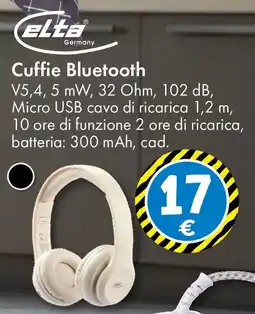 Tedi elta Cuffie Bluetooth offerta