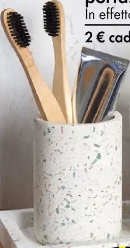 Tedi Bicchiere portaspazzolino offerta