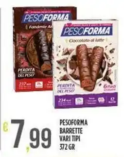 Netto Supermercati PESOFORMA Barrette offerta