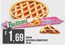 Netto Supermercati BUITONI Pasta frolla granspessore offerta