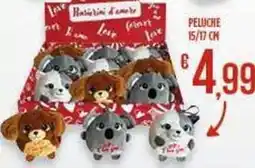 Netto Supermercati Peluche 15/17 cm offerta