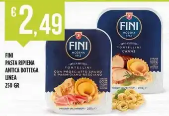 Netto Supermercati FINI Pasta ripiena antica bottega linea offerta