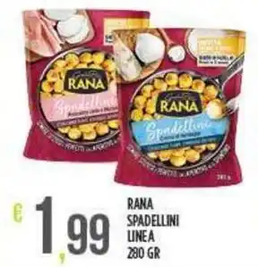 Netto Supermercati RANA spadellini linea offerta