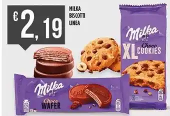 Netto Supermercati MILKA Biscotti linea offerta