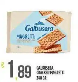 Netto Supermercati GALBUSERA Cracker magretti offerta