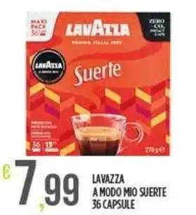 Netto Supermercati LAVAZZA A modo mio suerte 36 capsule offerta