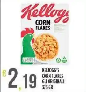 Netto Supermercati KELLOGG'S Corn flakes gli originali offerta