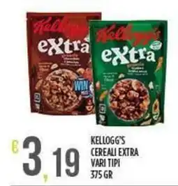 Netto Supermercati KELLOGG'S Cereali extra offerta