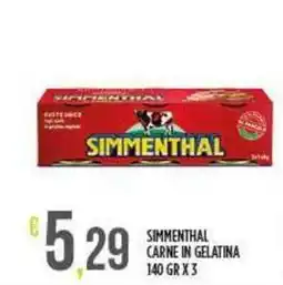 Netto Supermercati SIMMENTHAL Carne in gelatina offerta