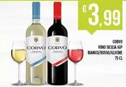 Netto Supermercati CORVO Vino sicilia igp bianco/rosso/glicine offerta