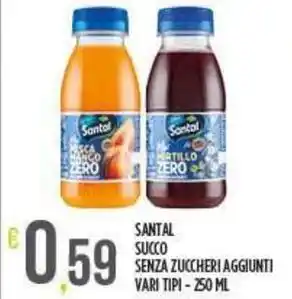 Netto Supermercati SANTAL Succo senza zuccheri aggiunti offerta