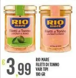 Netto Supermercati RIO MARE Filetti di tonno offerta