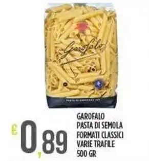 Netto Supermercati GAROFALO Pasta di semola formati classici varie trafile offerta