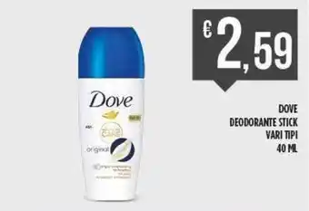 Netto Supermercati DOVE Deodorante stick offerta