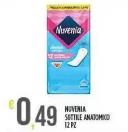 Netto Supermercati NUVENIA Sottile anatomico 12 pz offerta