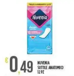 Netto Supermercati NUVENIA Sottile anatomico 12 pz offerta