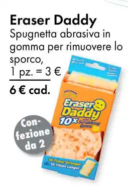 Tedi Eraser Daddy offerta