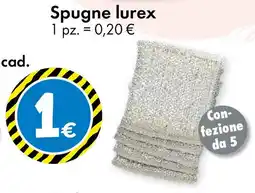 Tedi Spugne lurex offerta