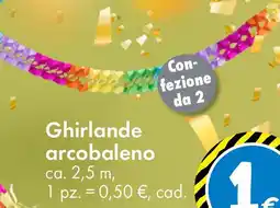 Tedi Ghirlande arcobaleno offerta