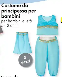 Tedi Costume da principessa per bambini offerta