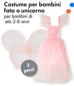 Tedi Costume per bambini fata o unicorno offerta