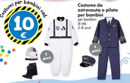 Tedi Costume da astronauta o pilota per bambini offerta