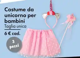 Tedi Costume da unicorno per bambini offerta