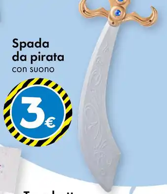 Tedi Spada da pirata offerta