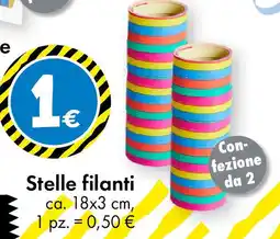 Tedi Stelle filanti offerta