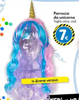 Tedi Parrucca da unicorno offerta