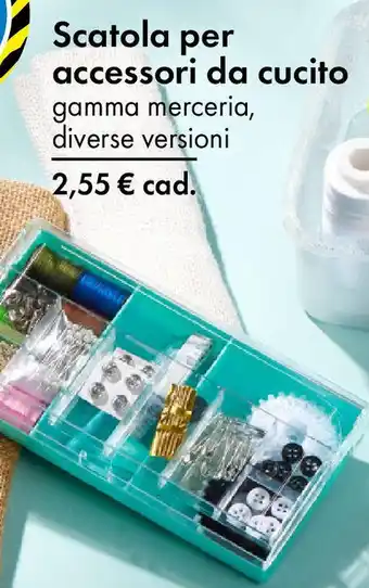 Tedi Scatola per accessori da cucito offerta