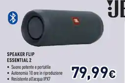 Unieuro JBL Speaker flip essential 2 offerta