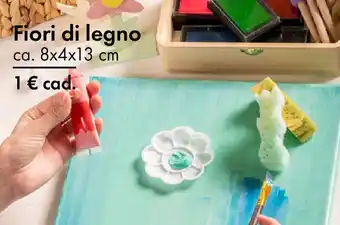 Tedi Fiori di legno offerta