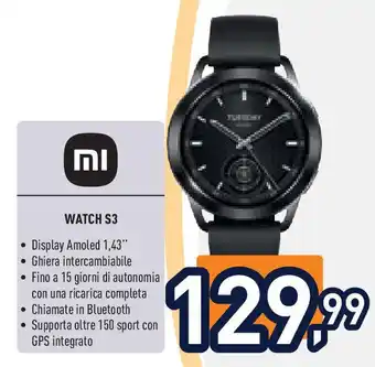 Unieuro MI Watch s3 offerta