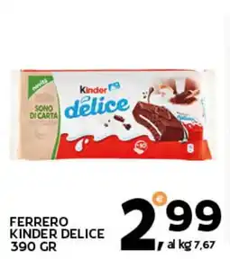 Extra Supermercati Ferrero kinder delice offerta