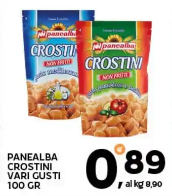 Extra Supermercati Panealba crostini vari gusti offerta