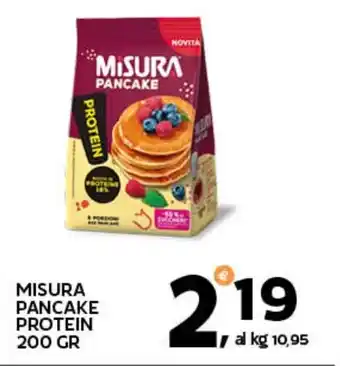 Extra Supermercati Misura pancake protein offerta